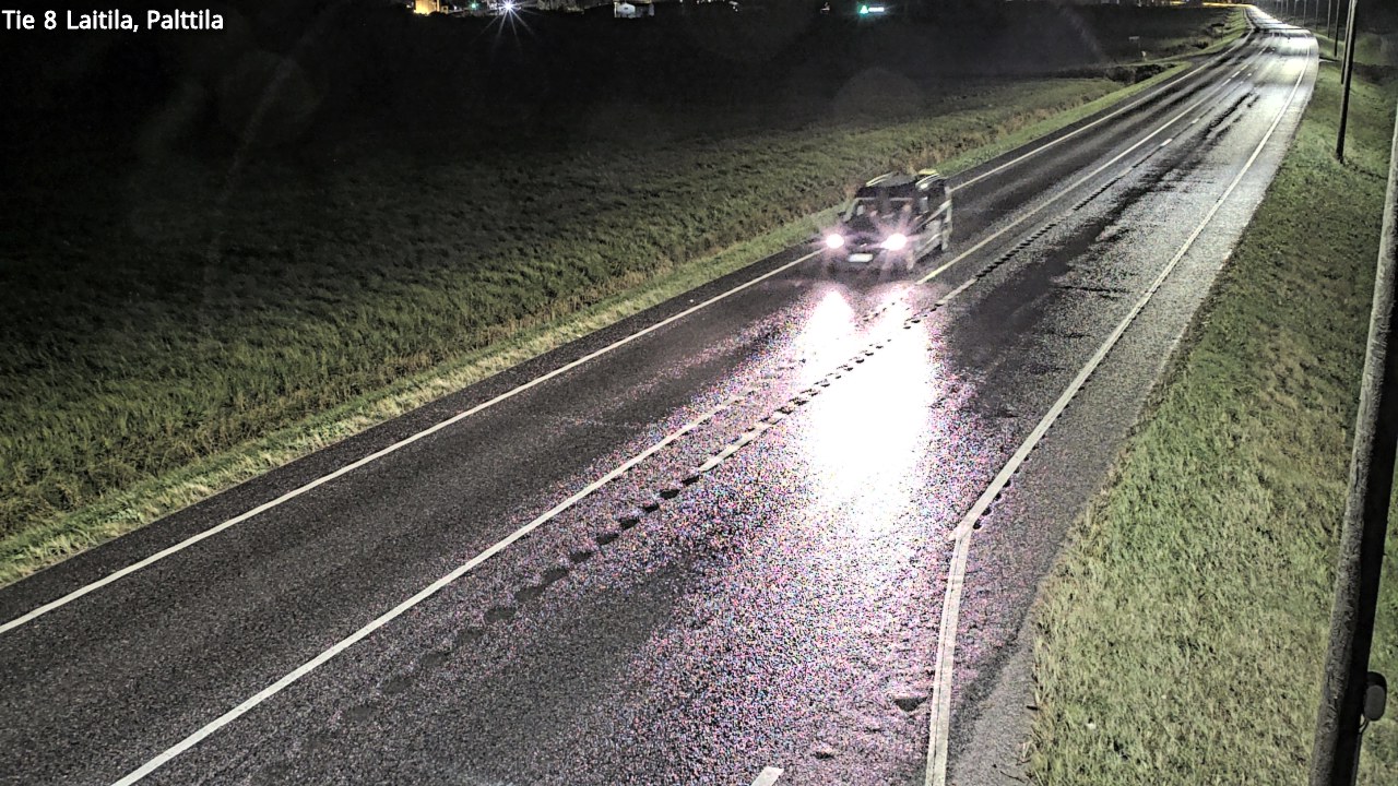 Weather Camera Image Väg 8 Laitila, Palttila, Laitila, Varsinais-Suomi