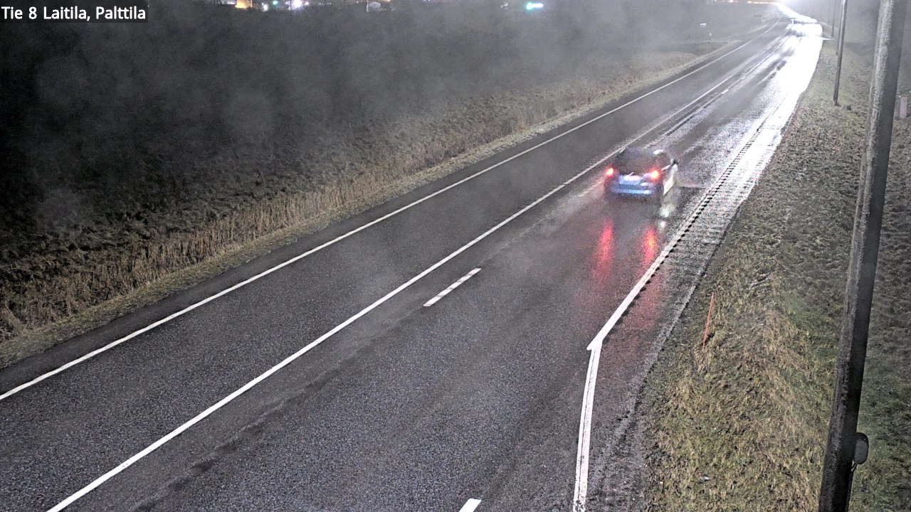 Weather Camera Image Road 8 Laitila, Palttila, Laitila, Varsinais-Suomi