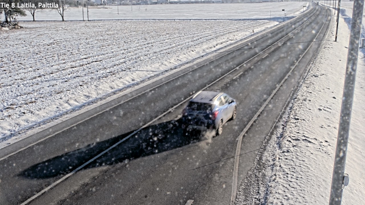 Weather Camera Image Väg 8 Laitila, Palttila, Laitila, Varsinais-Suomi