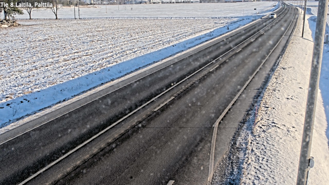 Weather Camera Image Väg 8 Laitila, Palttila, Laitila, Varsinais-Suomi