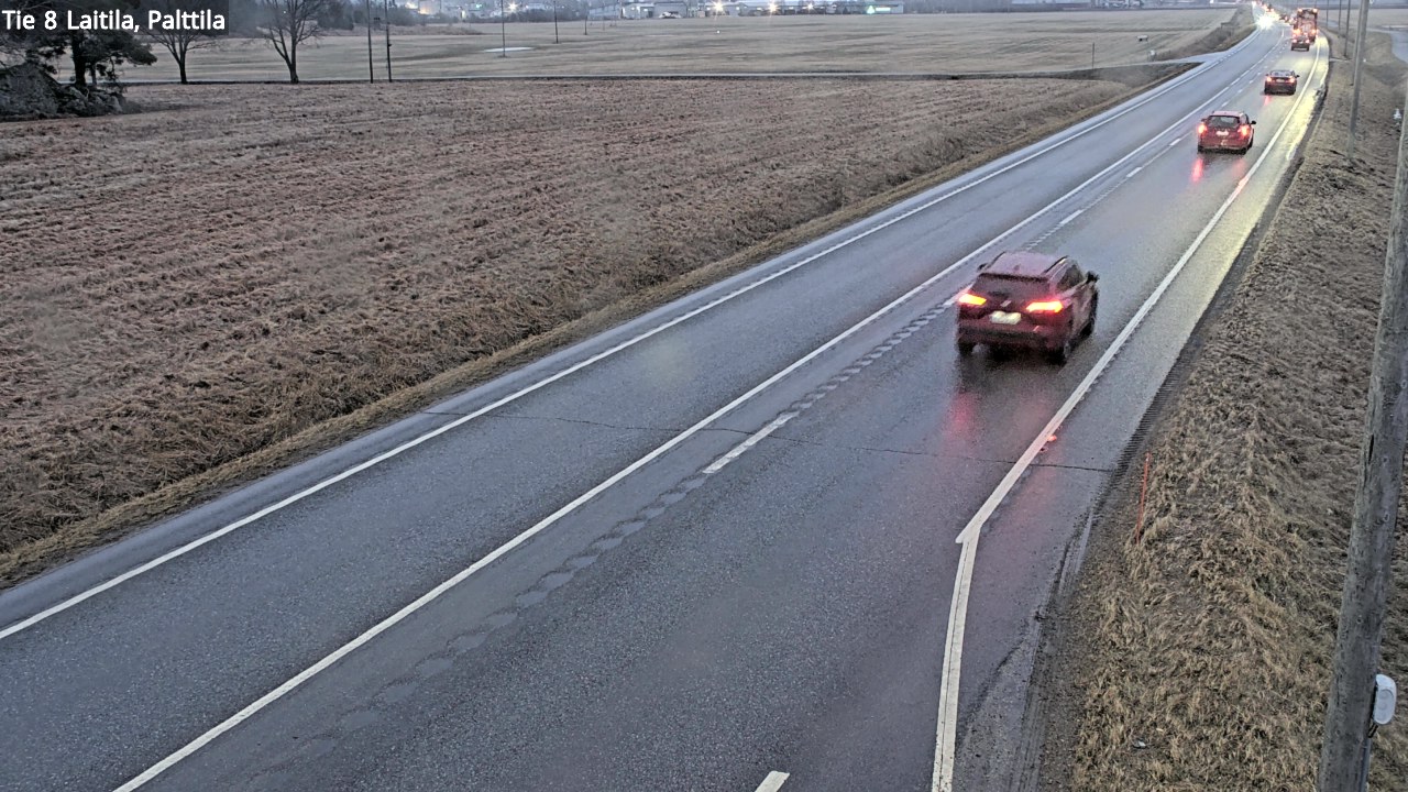 Kelikamerat Kuva Tie 8 Laitila, Palttila, Laitila, Varsinais-Suomi