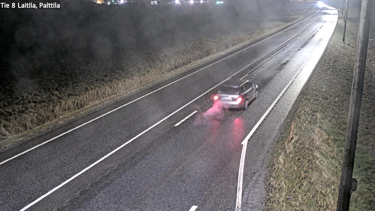 Weather Camera Image Väg 8 Laitila, Palttila, Laitila, Varsinais-Suomi