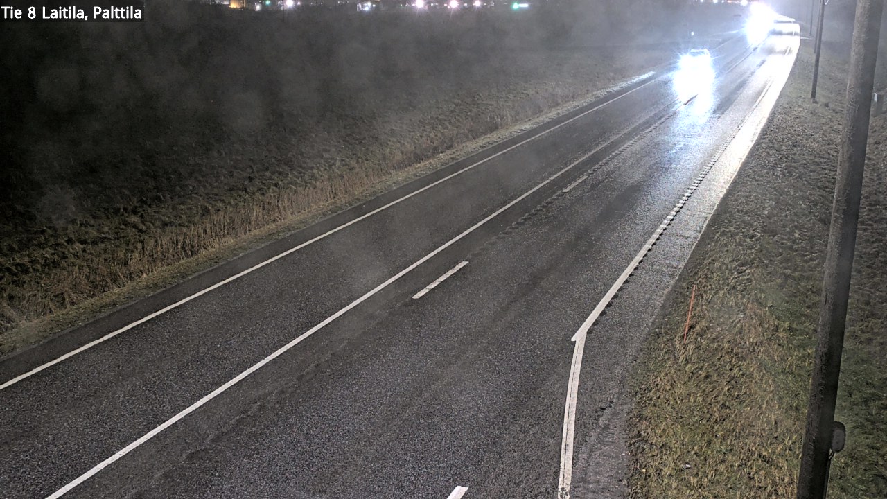Weather Camera Image Väg 8 Laitila, Palttila, Laitila, Varsinais-Suomi