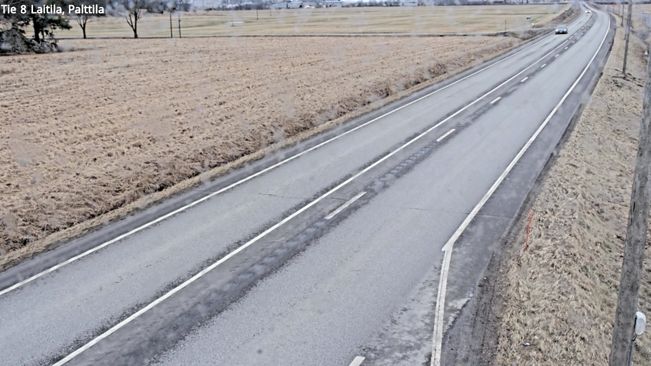 Weather Camera Image Road 8 Laitila, Palttila, Laitila, Varsinais-Suomi