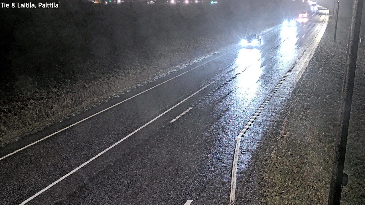 Weather Camera Image Road 8 Laitila, Palttila, Laitila, Varsinais-Suomi