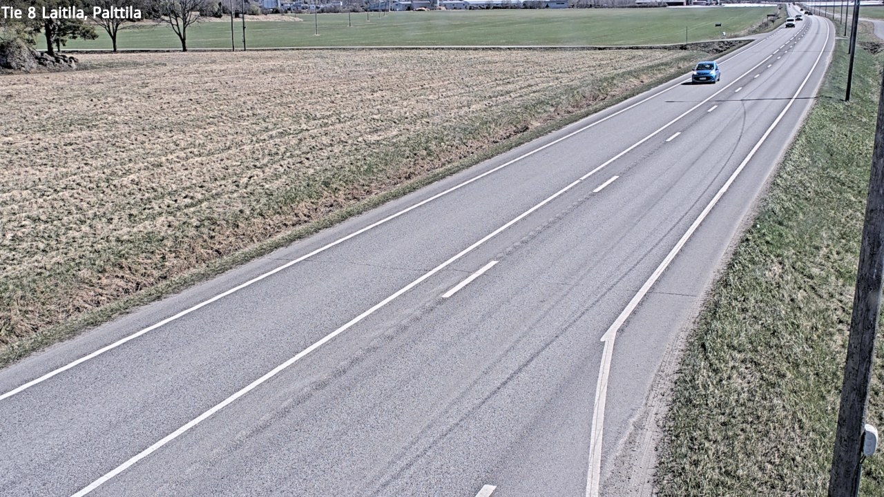 Weather Camera Image Väg 8 Laitila, Palttila, Laitila, Varsinais-Suomi