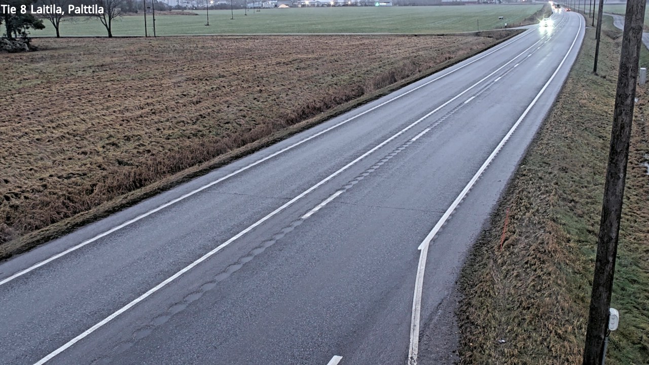 Weather Camera Image Väg 8 Laitila, Palttila, Laitila, Varsinais-Suomi