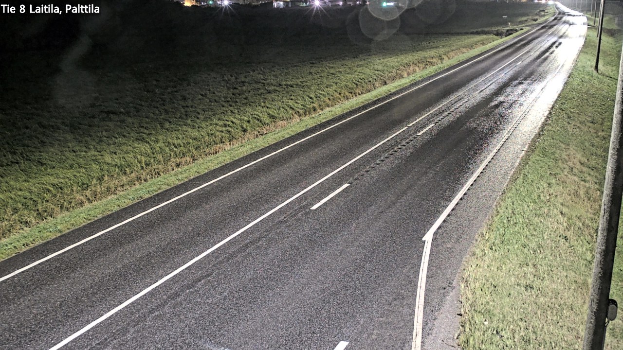 Weather Camera Image Väg 8 Laitila, Palttila, Laitila, Varsinais-Suomi