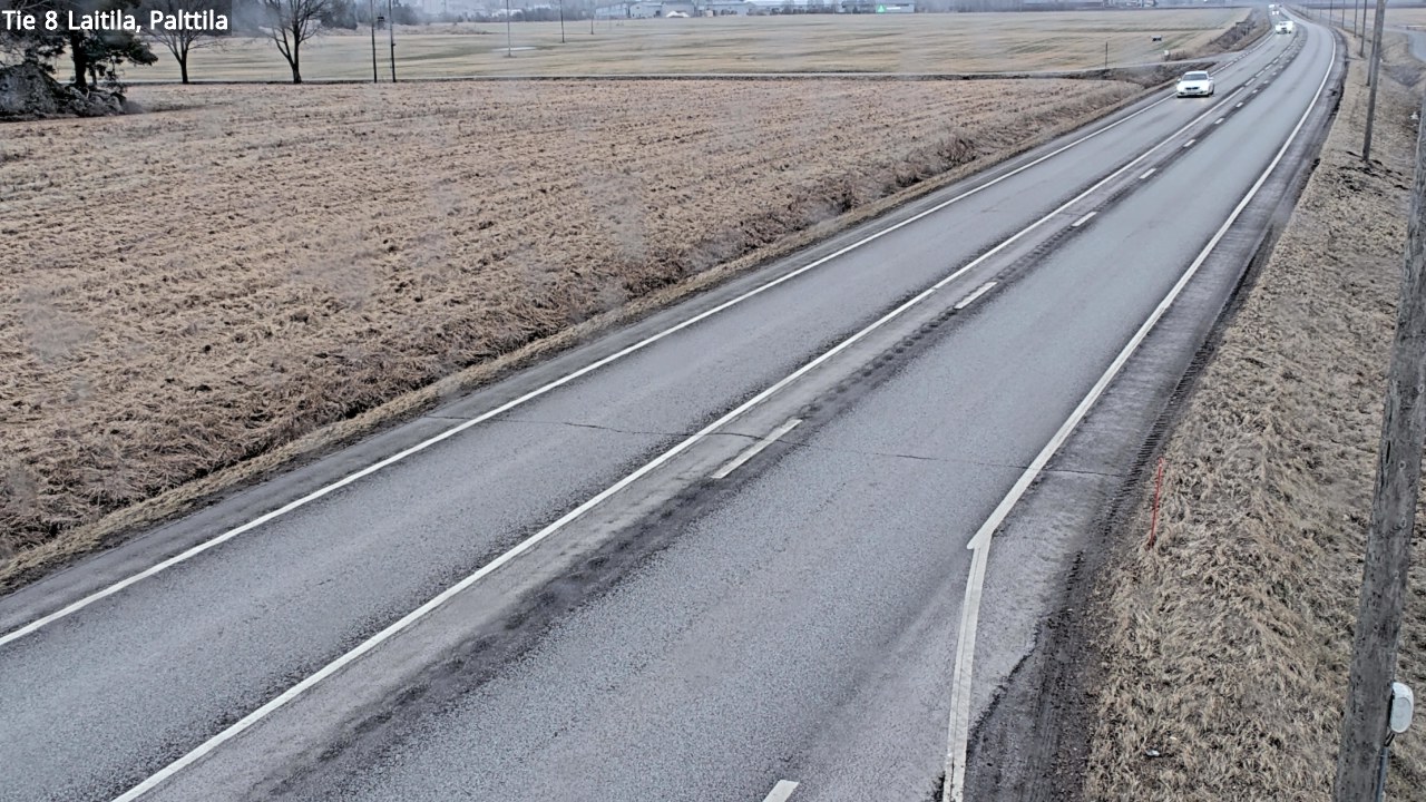 Weather Camera Image Road 8 Laitila, Palttila, Laitila, Varsinais-Suomi