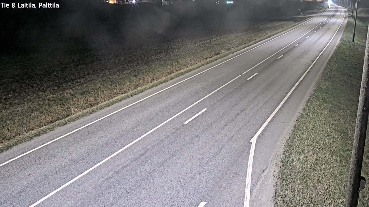 Weather Camera Image Road 8 Laitila, Palttila, Laitila, Varsinais-Suomi