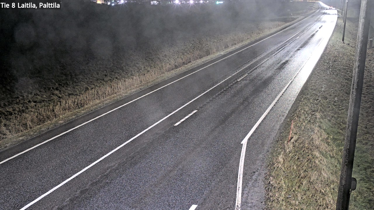 Weather Camera Image Väg 8 Laitila, Palttila, Laitila, Varsinais-Suomi