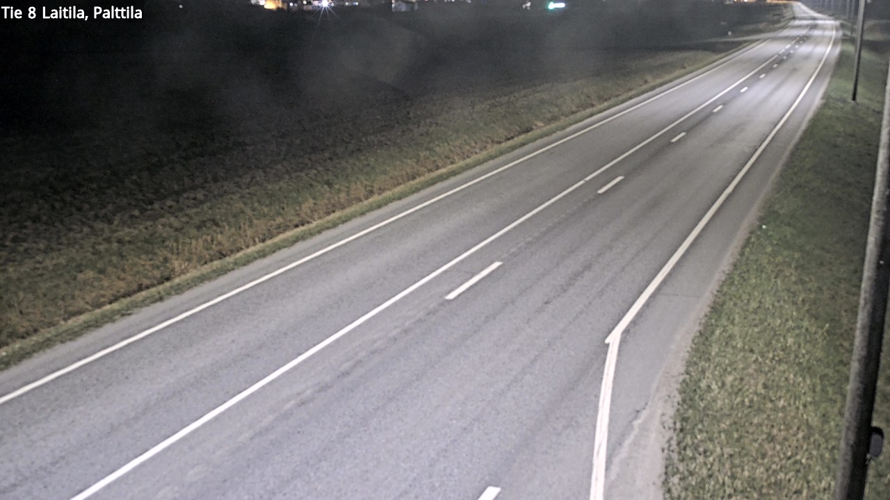 Weather Camera Image Väg 8 Laitila, Palttila, Laitila, Varsinais-Suomi