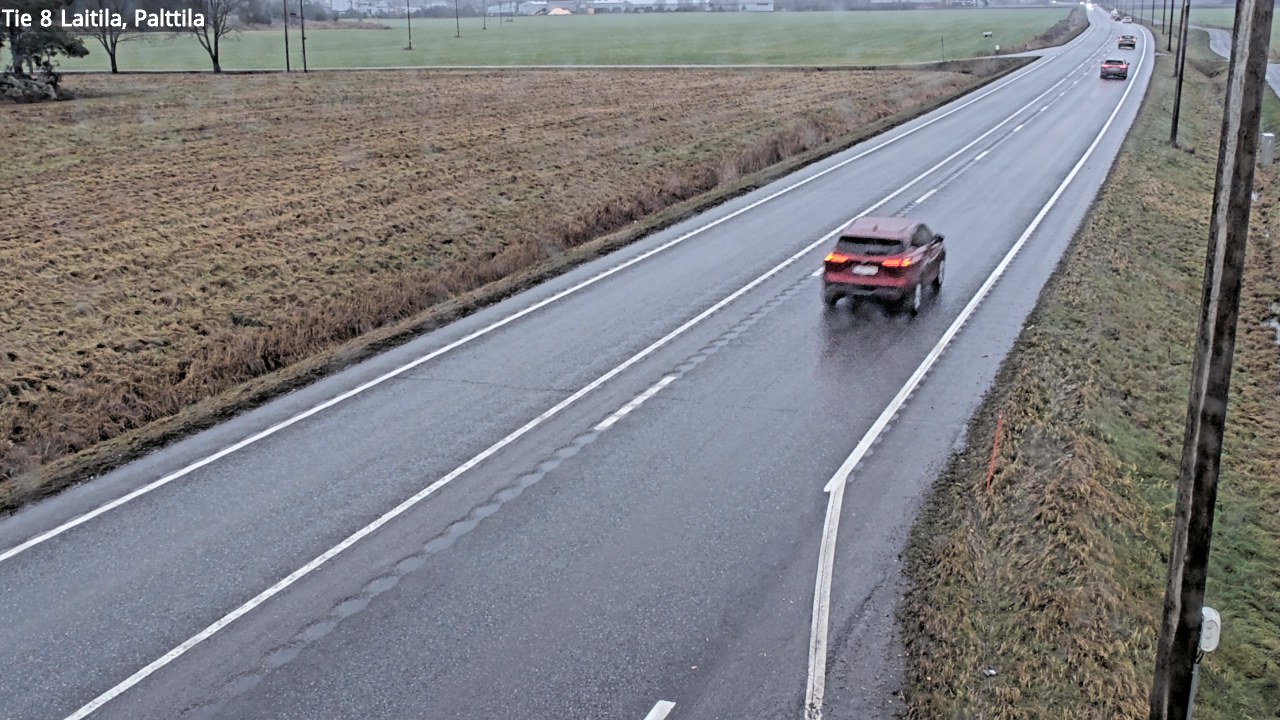 Weather Camera Image Road 8 Laitila, Palttila, Laitila, Varsinais-Suomi