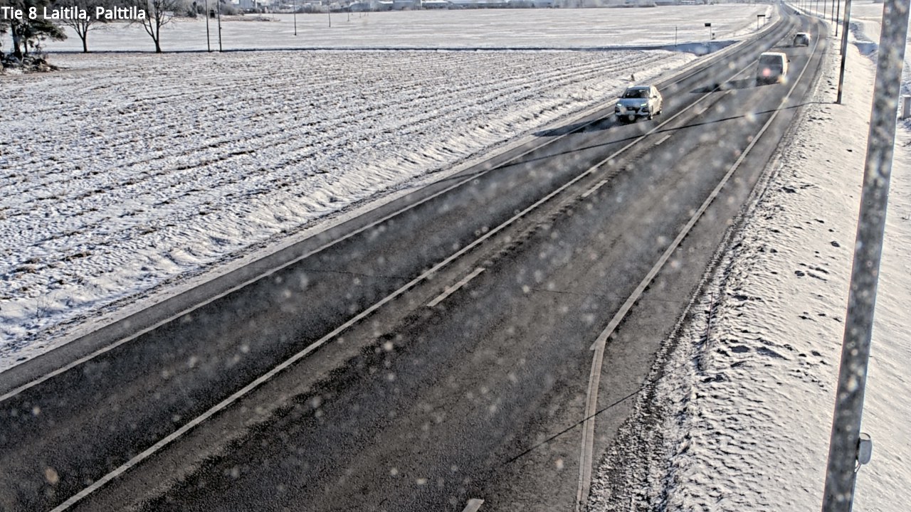 Weather Camera Image Väg 8 Laitila, Palttila, Laitila, Varsinais-Suomi