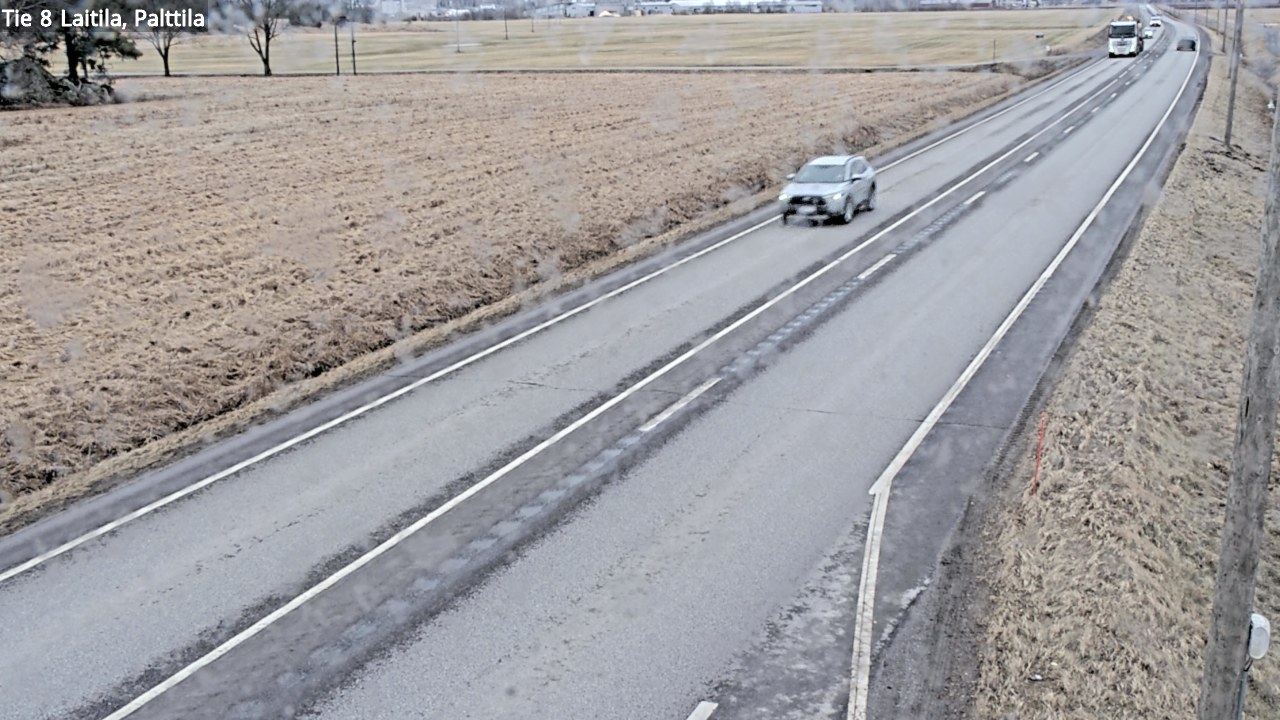 Weather Camera Image Road 8 Laitila, Palttila, Laitila, Varsinais-Suomi