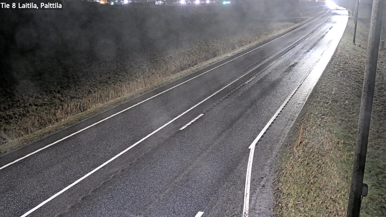 Weather Camera Image Väg 8 Laitila, Palttila, Laitila, Varsinais-Suomi