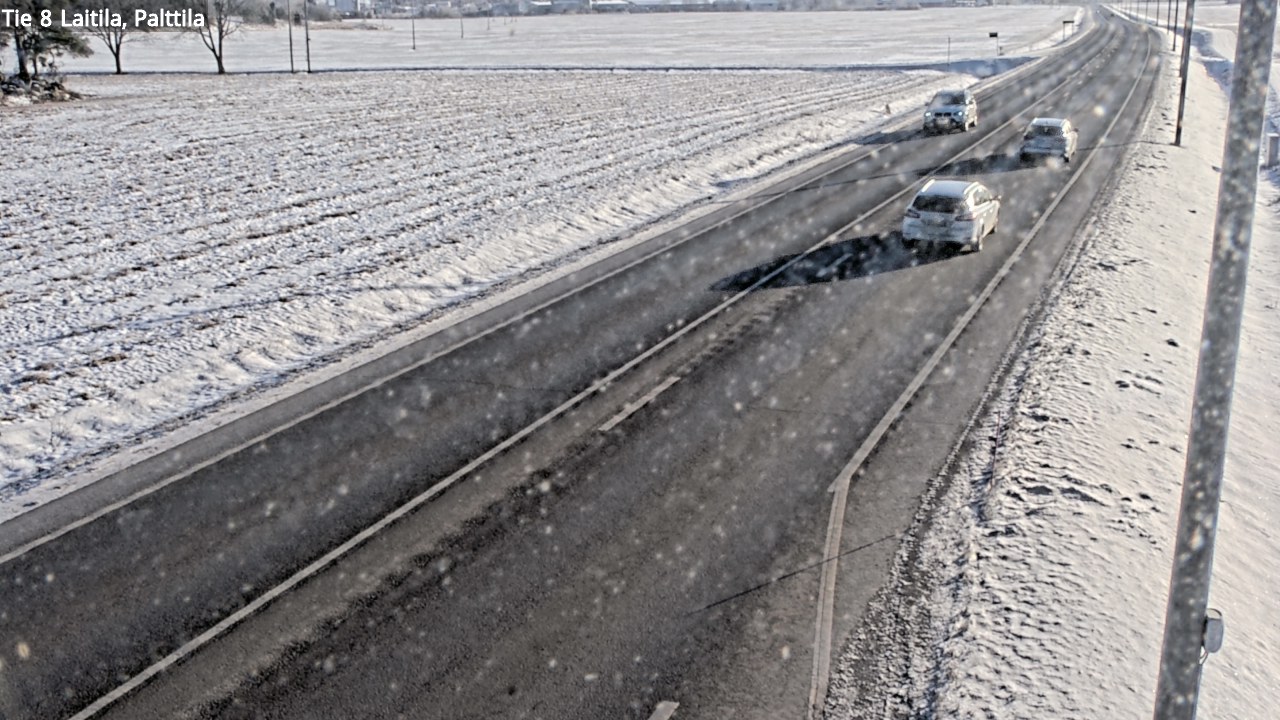 Weather Camera Image Väg 8 Laitila, Palttila, Laitila, Varsinais-Suomi
