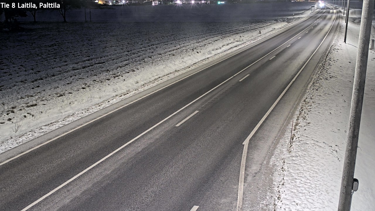 Weather Camera Image Road 8 Laitila, Palttila, Laitila, Varsinais-Suomi