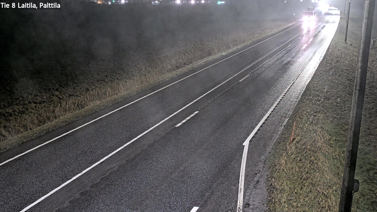 Weather Camera Image Road 8 Laitila, Palttila, Laitila, Varsinais-Suomi