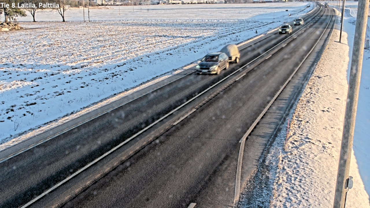 Weather Camera Image Väg 8 Laitila, Palttila, Laitila, Varsinais-Suomi