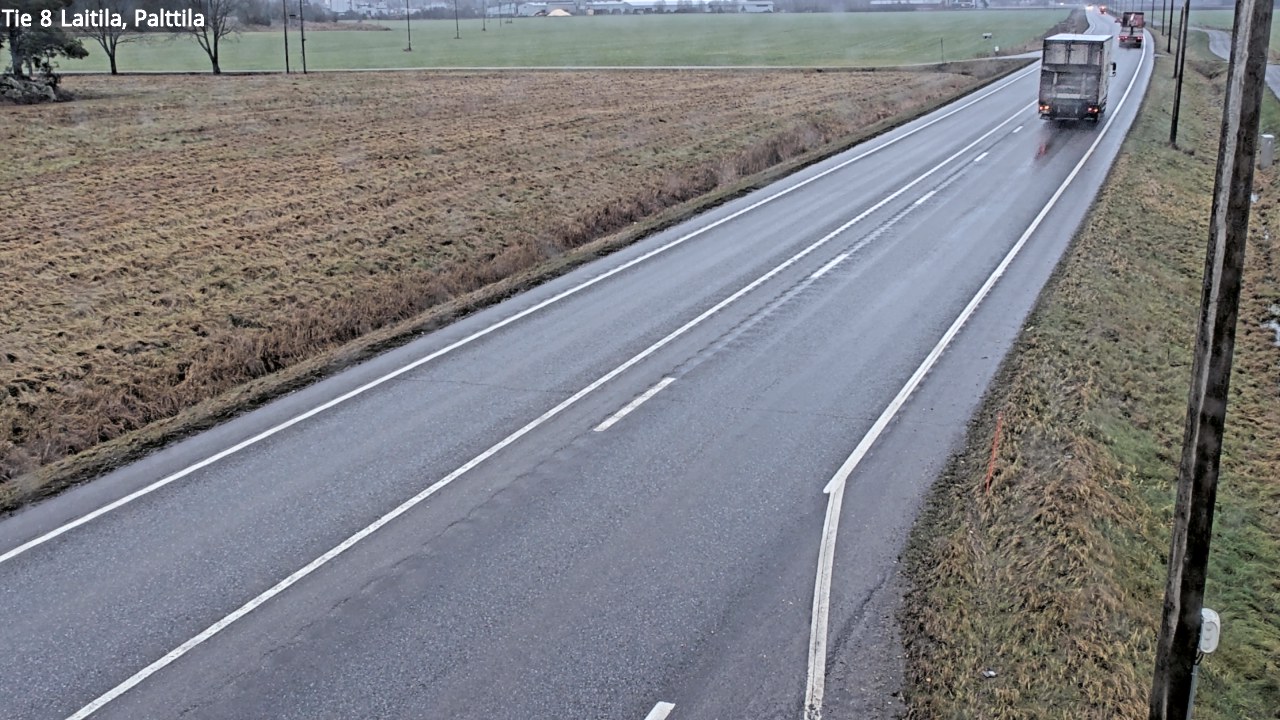 Weather Camera Image Road 8 Laitila, Palttila, Laitila, Varsinais-Suomi