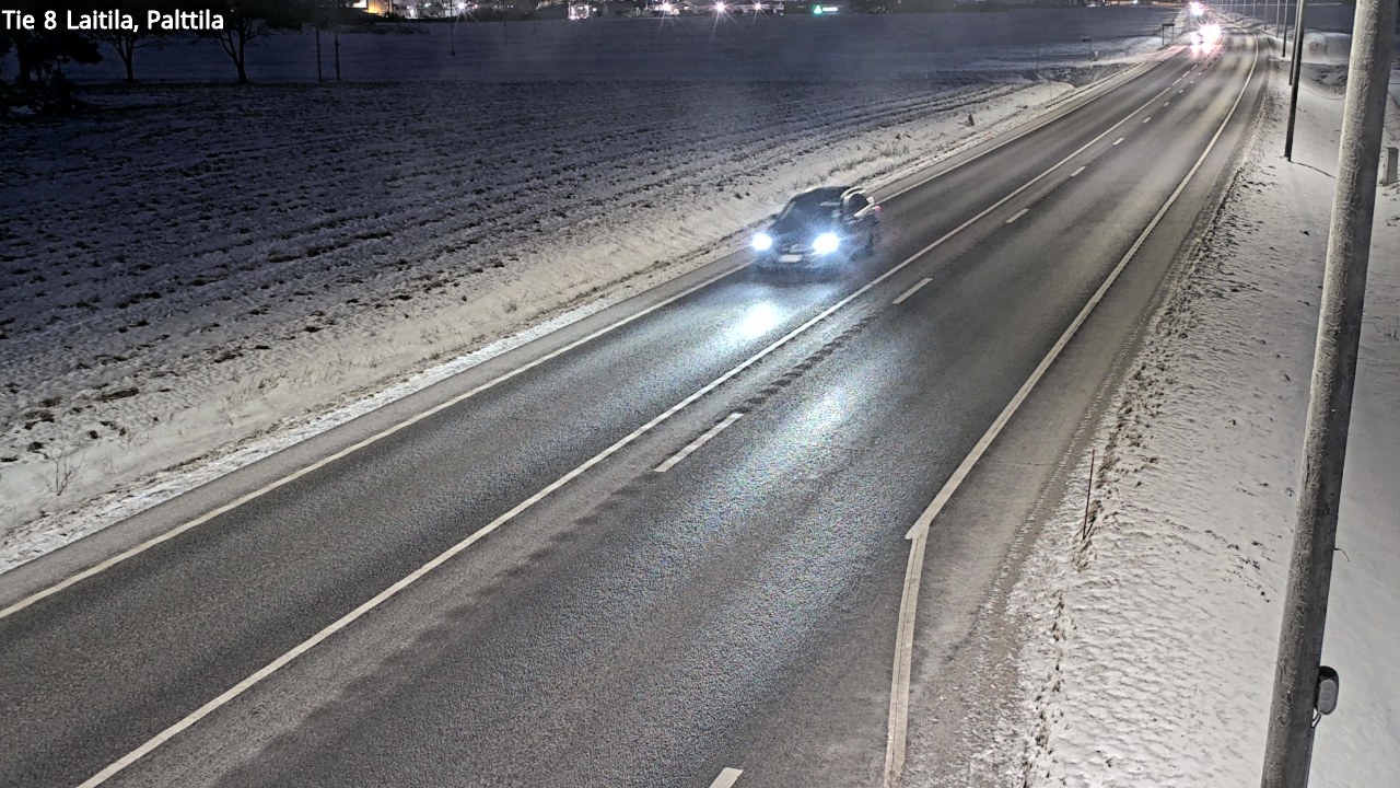 Weather Camera Image Road 8 Laitila, Palttila, Laitila, Varsinais-Suomi