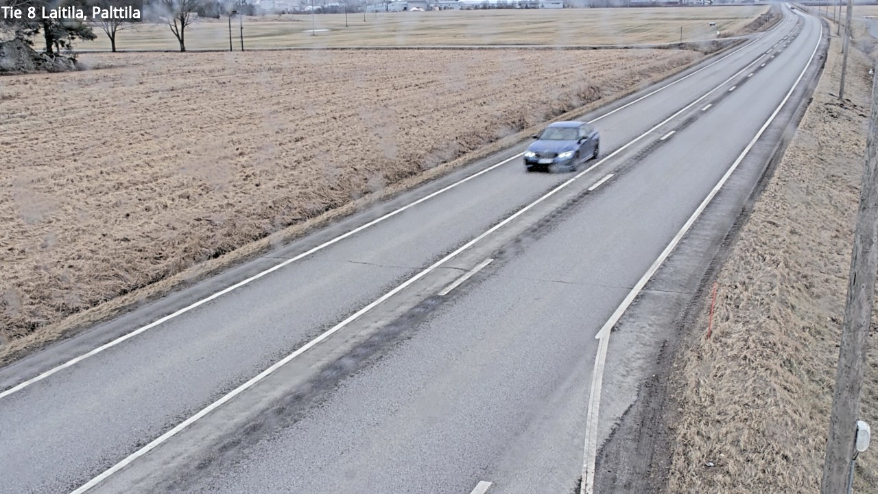 Weather Camera Image Road 8 Laitila, Palttila, Laitila, Varsinais-Suomi