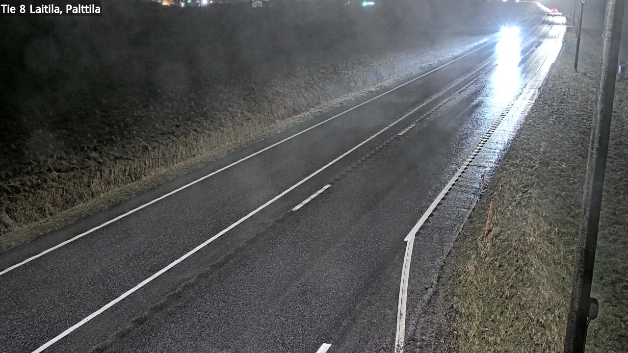 Weather Camera Image Road 8 Laitila, Palttila, Laitila, Varsinais-Suomi
