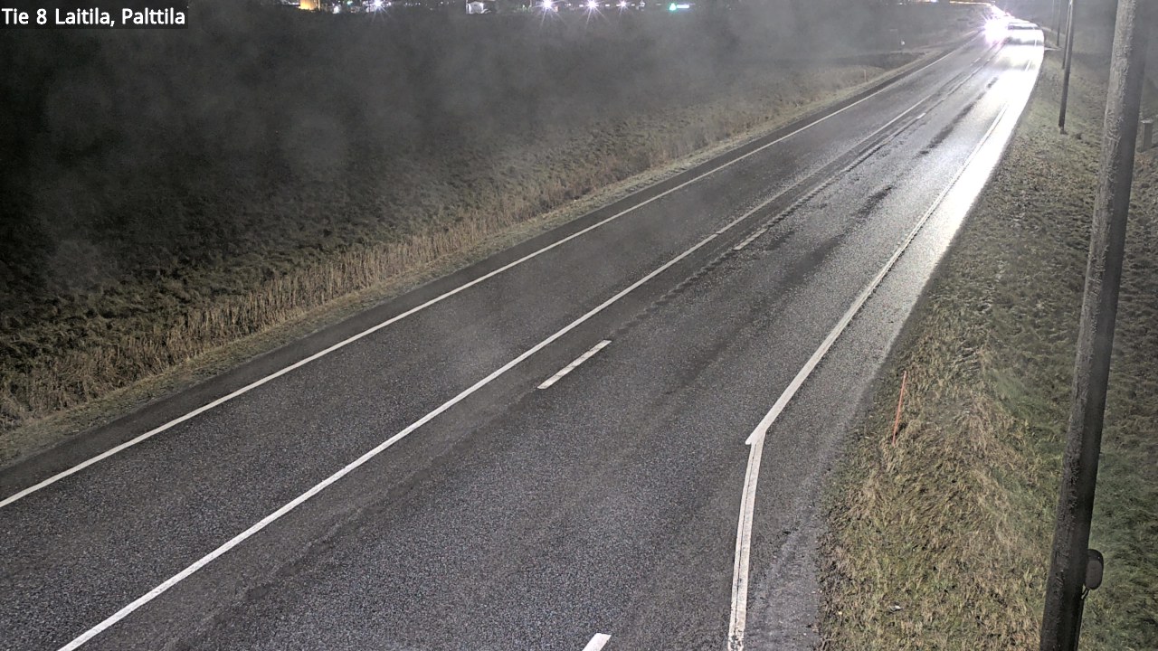 Weather Camera Image Väg 8 Laitila, Palttila, Laitila, Varsinais-Suomi