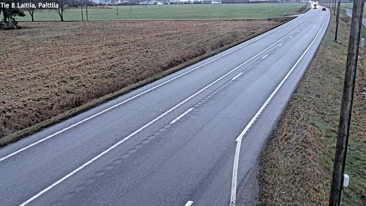 Weather Camera Image Väg 8 Laitila, Palttila, Laitila, Varsinais-Suomi