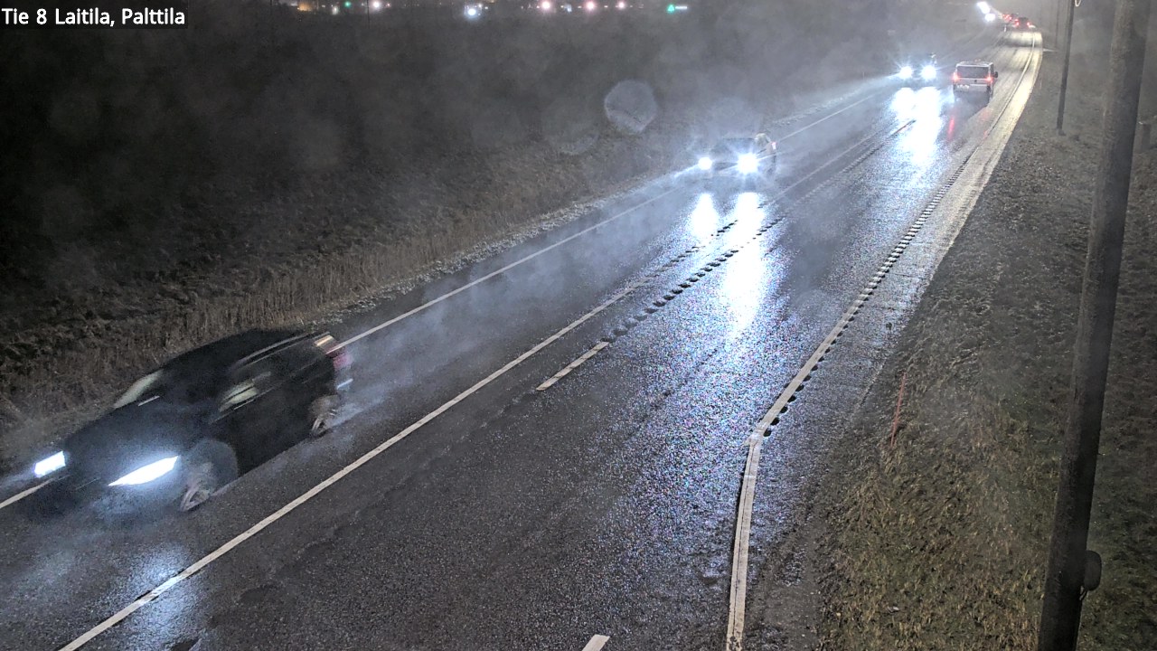 Weather Camera Image Väg 8 Laitila, Palttila, Laitila, Varsinais-Suomi