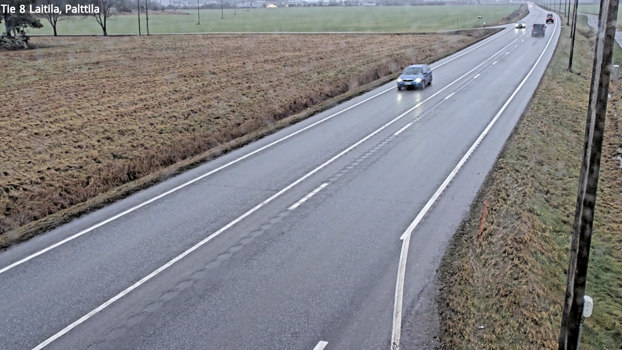 Weather Camera Image Road 8 Laitila, Palttila, Laitila, Varsinais-Suomi