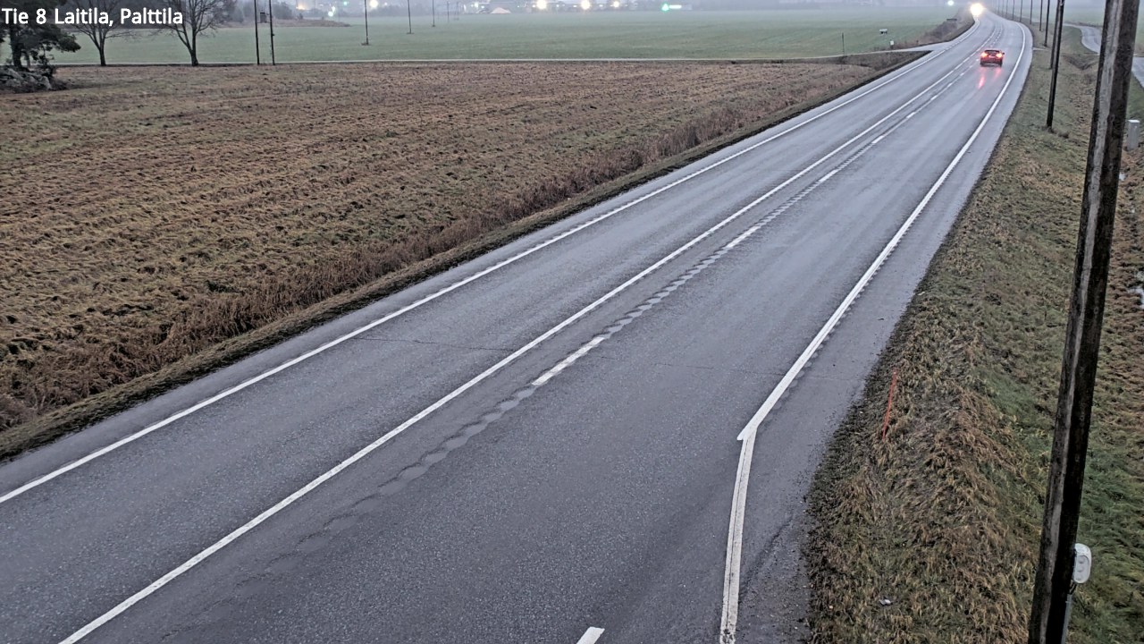 Weather Camera Image Road 8 Laitila, Palttila, Laitila, Varsinais-Suomi