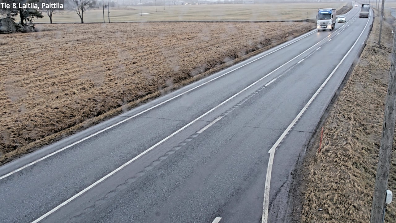 Kelikamerat Kuva Tie 8 Laitila, Palttila, Laitila, Varsinais-Suomi