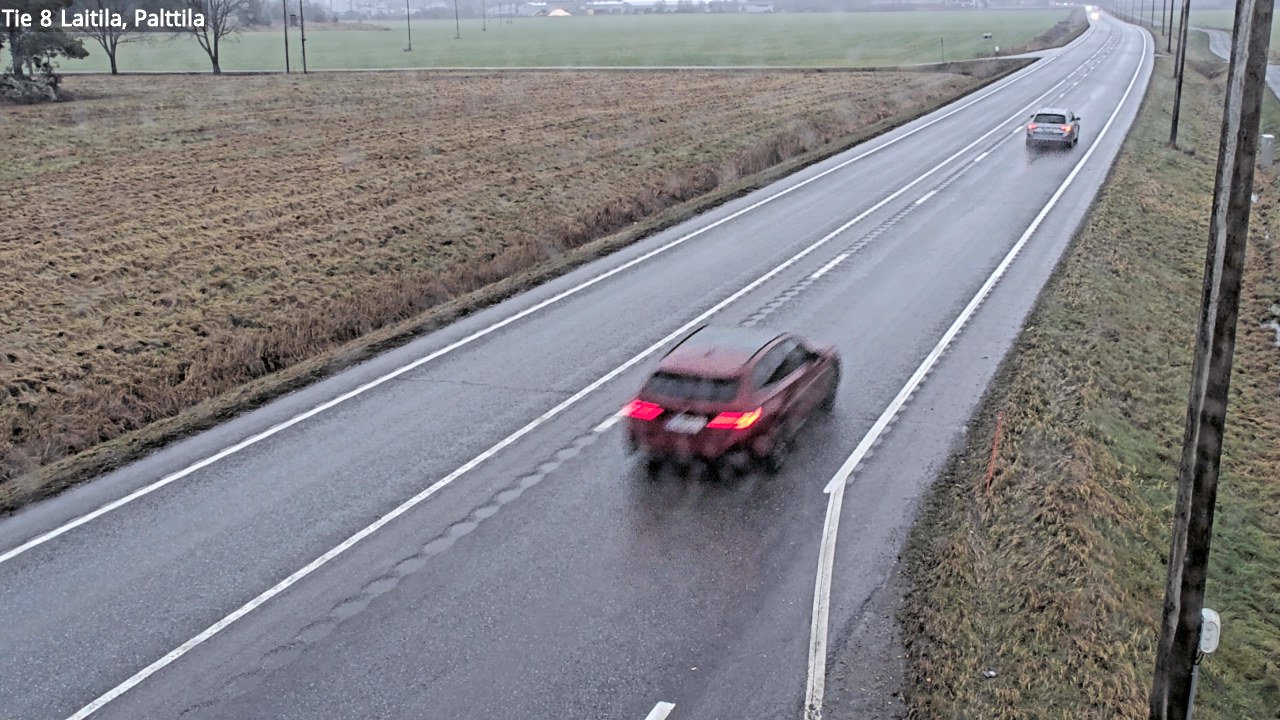 Weather Camera Image Road 8 Laitila, Palttila, Laitila, Varsinais-Suomi