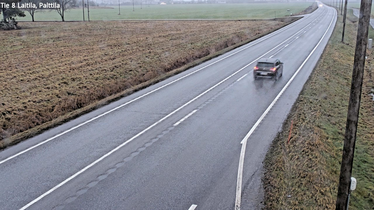Weather Camera Image Väg 8 Laitila, Palttila, Laitila, Varsinais-Suomi