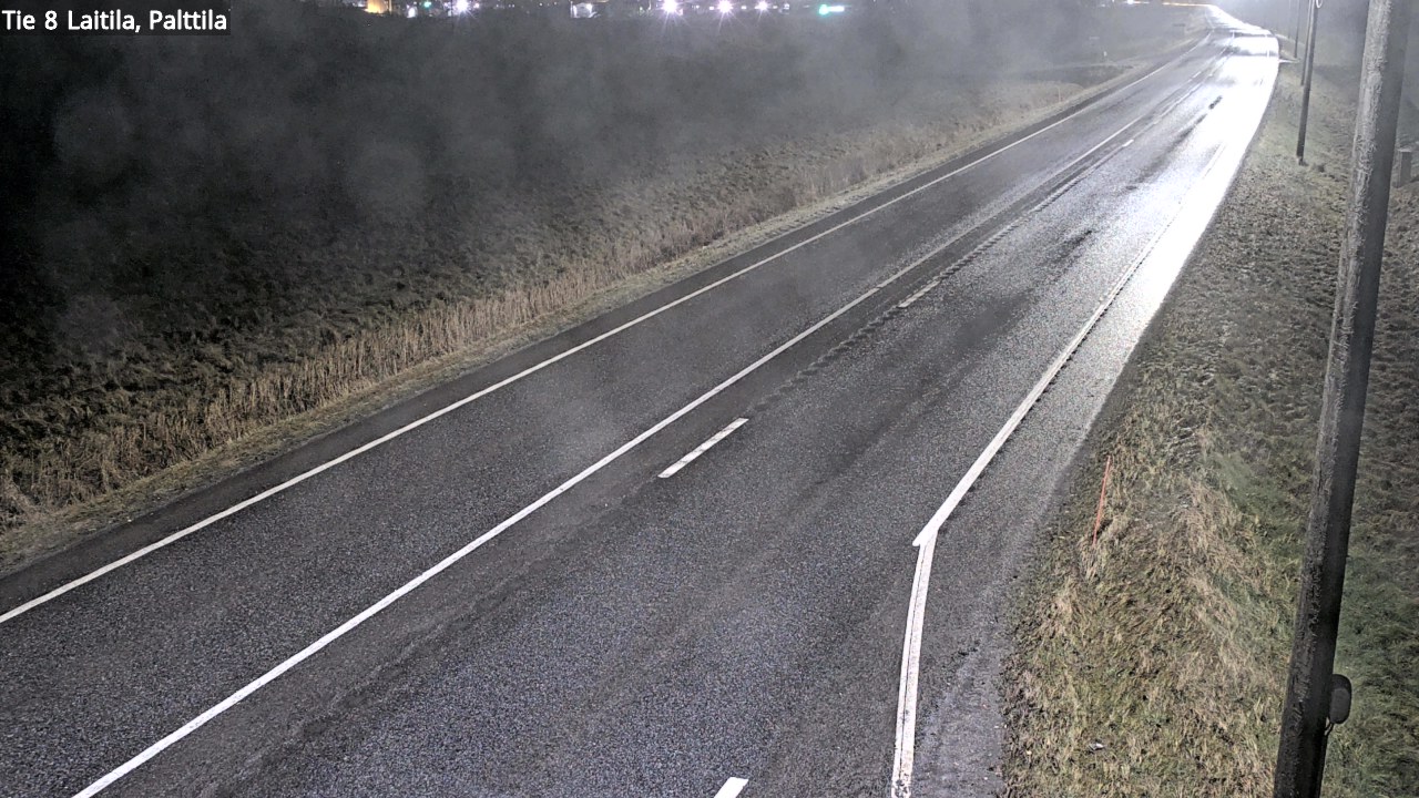 Weather Camera Image Väg 8 Laitila, Palttila, Laitila, Varsinais-Suomi