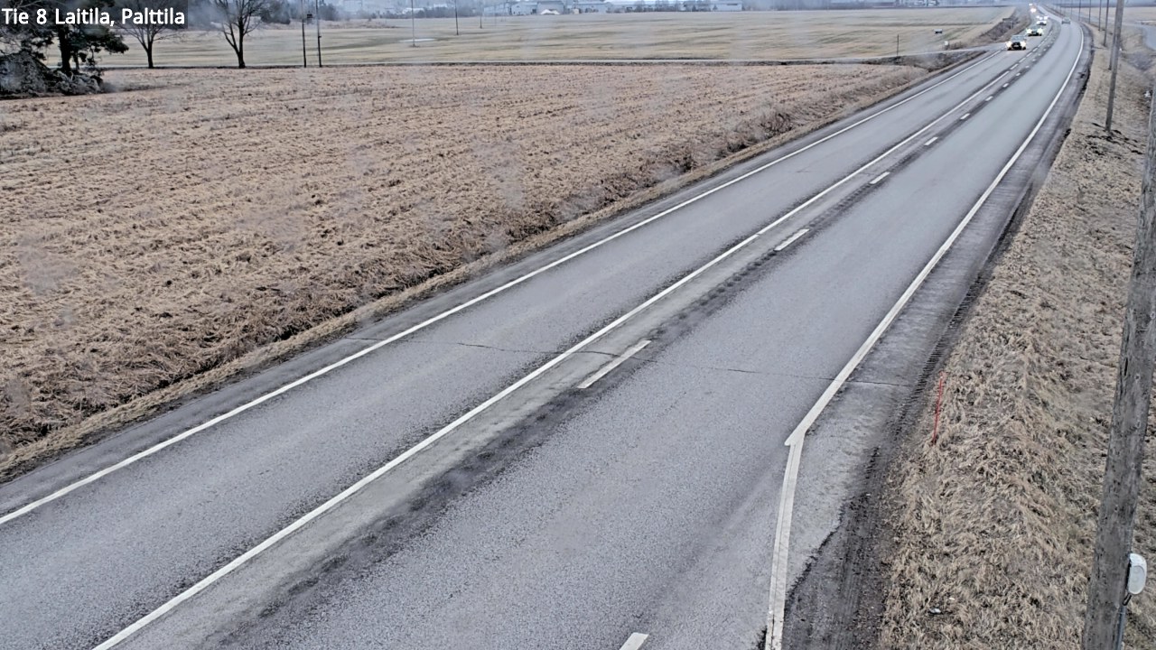 Weather Camera Image Road 8 Laitila, Palttila, Laitila, Varsinais-Suomi