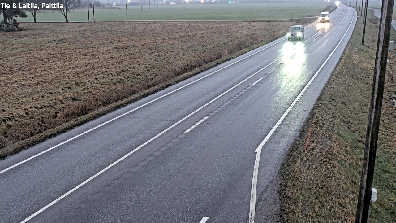 Weather Camera Image Road 8 Laitila, Palttila, Laitila, Varsinais-Suomi