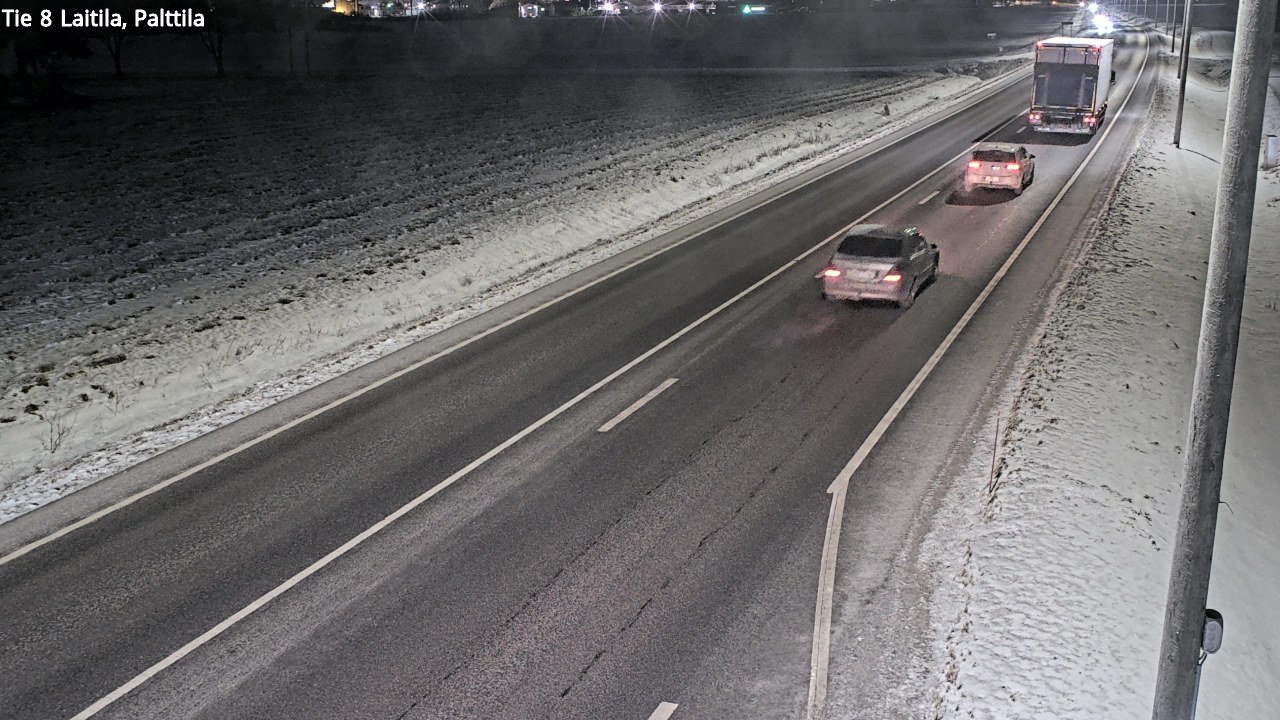 Weather Camera Image Road 8 Laitila, Palttila, Laitila, Varsinais-Suomi