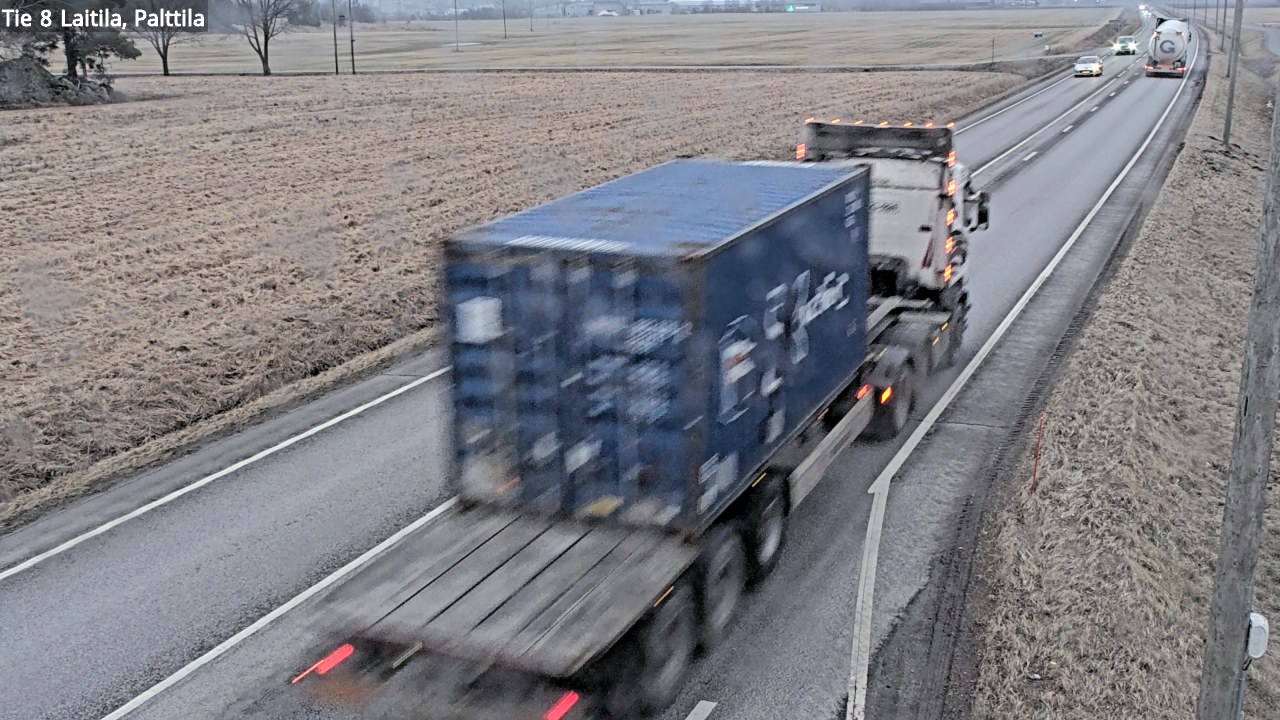 Weather Camera Image Road 8 Laitila, Palttila, Laitila, Varsinais-Suomi