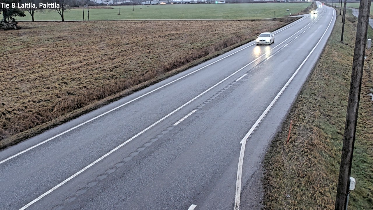 Weather Camera Image Väg 8 Laitila, Palttila, Laitila, Varsinais-Suomi