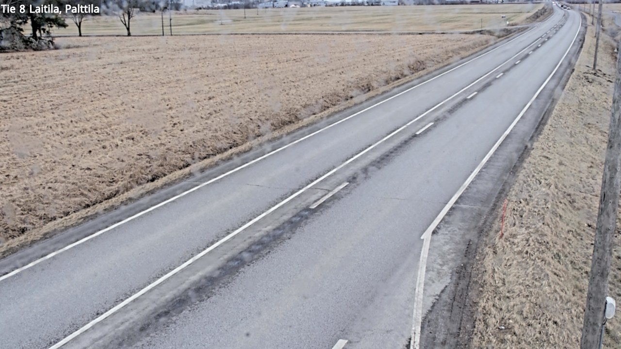 Weather Camera Image Road 8 Laitila, Palttila, Laitila, Varsinais-Suomi