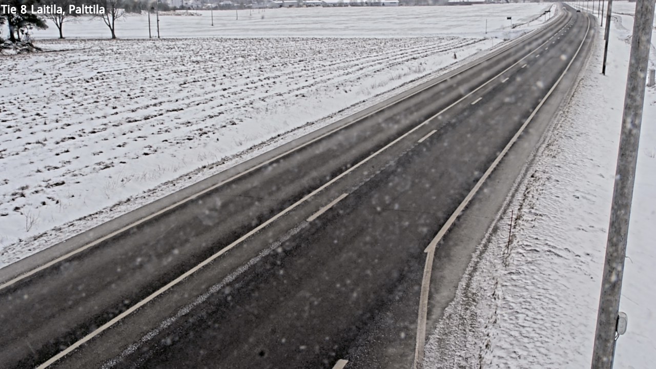 Kelikamerat Kuva Tie 8 Laitila, Palttila, Laitila, Varsinais-Suomi