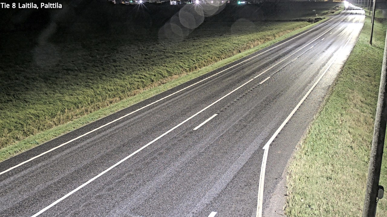 Weather Camera Image Väg 8 Laitila, Palttila, Laitila, Varsinais-Suomi