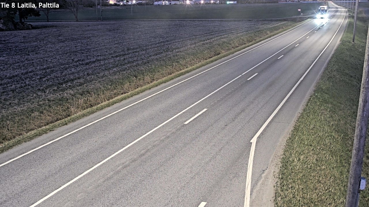 Weather Camera Image Road 8 Laitila, Palttila, Laitila, Varsinais-Suomi