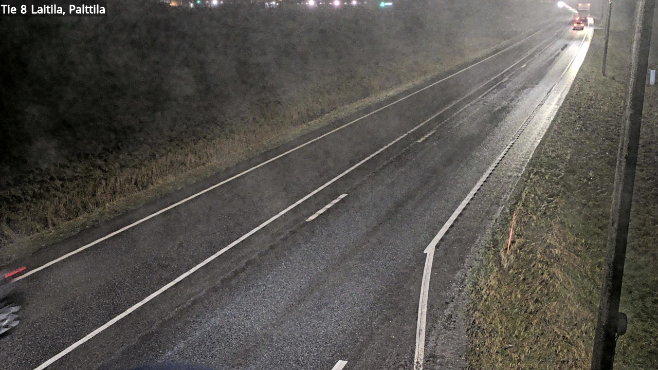 Weather Camera Image Road 8 Laitila, Palttila, Laitila, Varsinais-Suomi