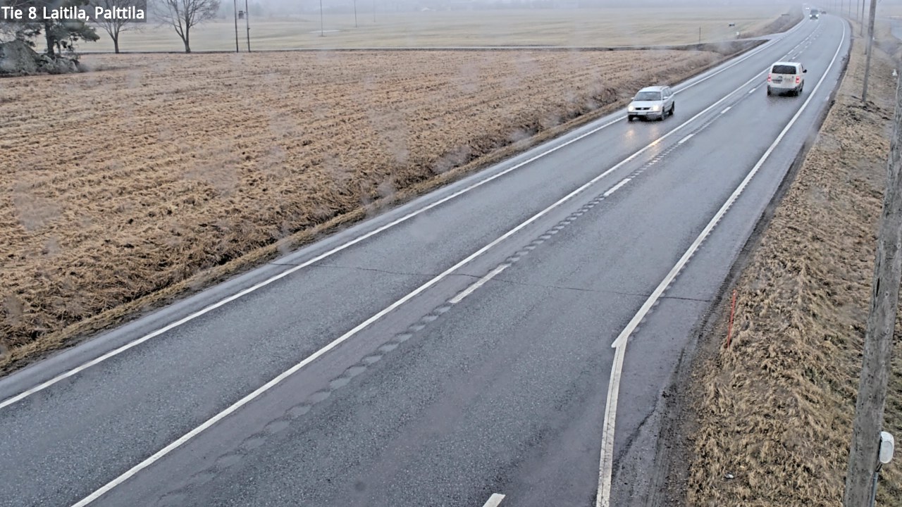 Kelikamerat Kuva Tie 8 Laitila, Palttila, Laitila, Varsinais-Suomi