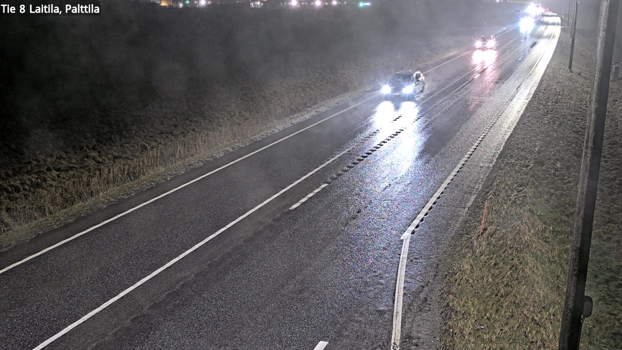 Weather Camera Image Road 8 Laitila, Palttila, Laitila, Varsinais-Suomi