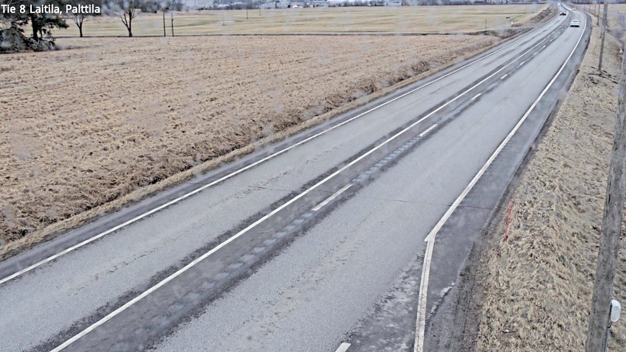 Weather Camera Image Road 8 Laitila, Palttila, Laitila, Varsinais-Suomi